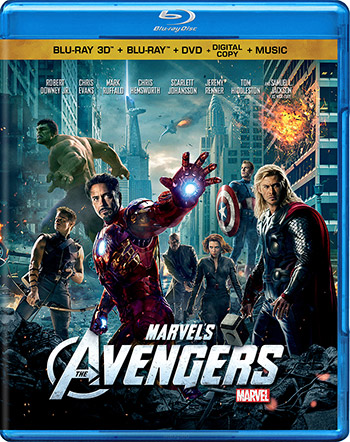 The Avengers Blu-ray Front Cover