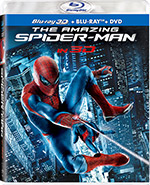 The Amazing Spider-Man 3D Blu-Ray Cover